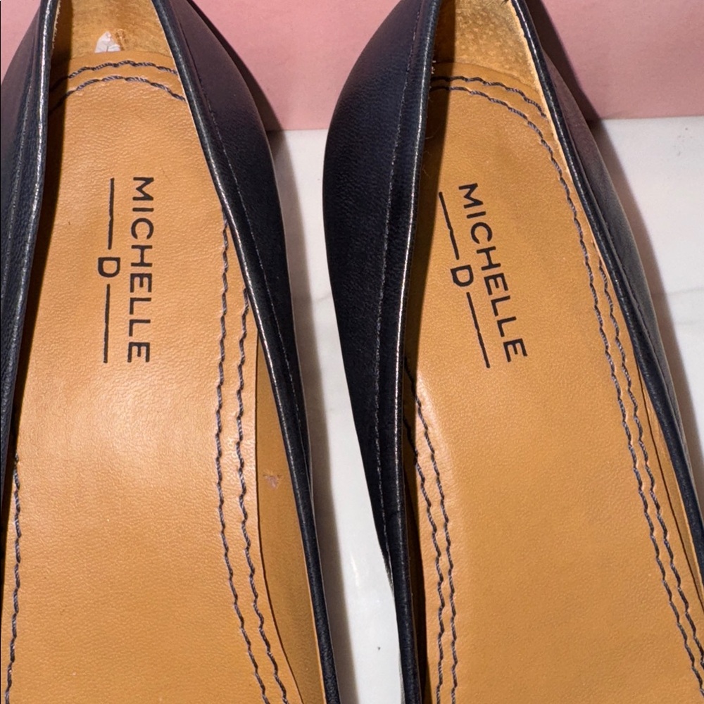 Michelle D NIB Size 8.5M Women's Navy Blue Loafer/Flats - Picture 5 of 8